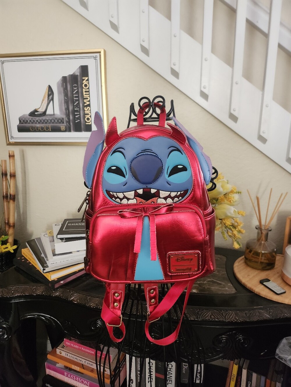 Loungefly Disney Stitch Devil Cosplay Mini Backpack